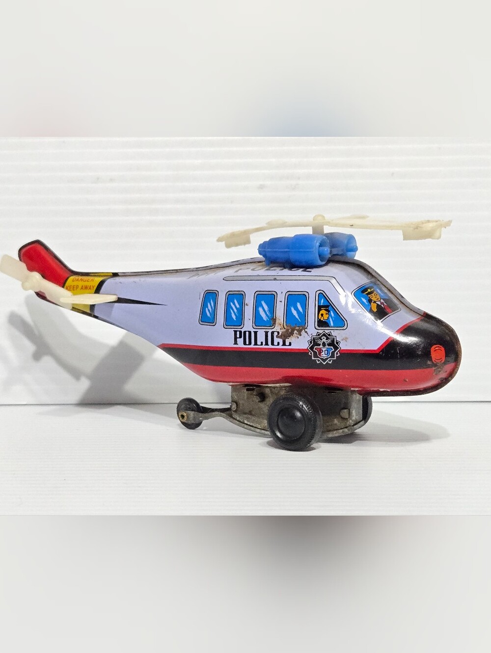 Tin Helicopter 1960s Made In Korea